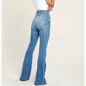 Revice Denim Venus Flares/Eclipse Wash Star jeans